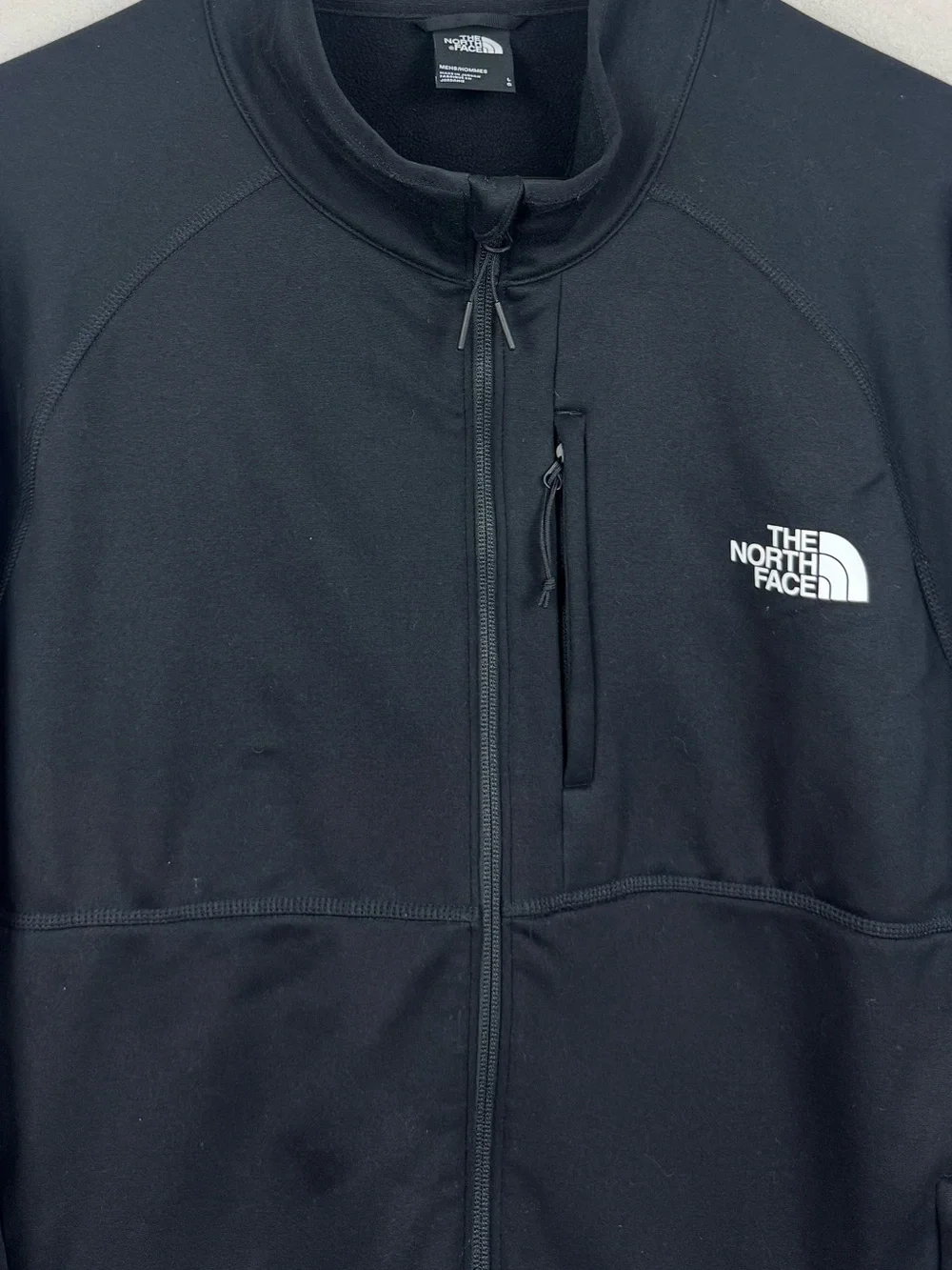 The North Face Men’s Canyonlands Full-Zip Jacket in Black Size L